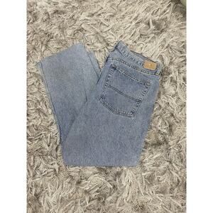 Vintage 90s Baggy Tommy Hilfiger Jeans Light Wash Mens 38x30 Y2K Loose Relaxed